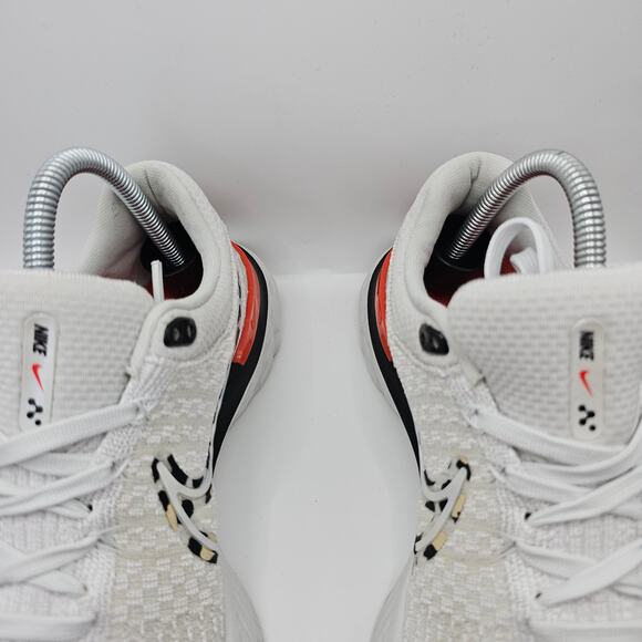 Nike React Infinity Run Flyknit 3 Leopard White Black Womens 8 Running Shoes - Picture 6 of 12